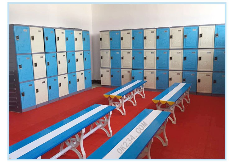 三層塑料更衣柜儲物柜可選顏色