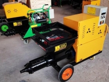 單缸雙杠柱塞-柴油砂漿噴涂機